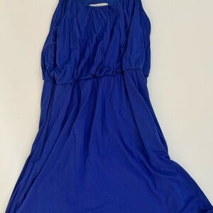 LOFT Royal Blue Sleeveless Top